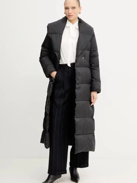 MAX&Co. spodnie granatowy proste high waist