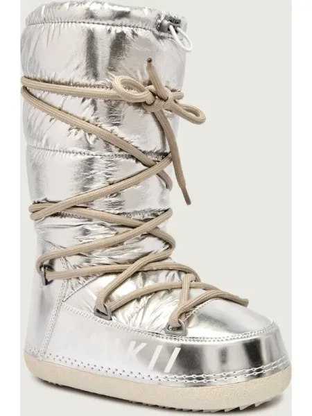 INUIKII Bocanci MOUNTAIN METALLIC HIGH argintiu