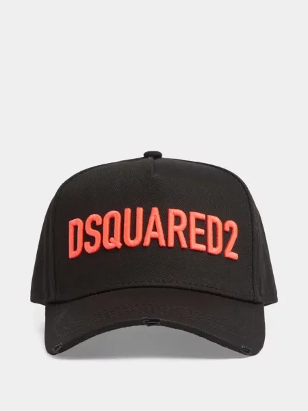 Șapcă Dsquared2 cu broderie negru