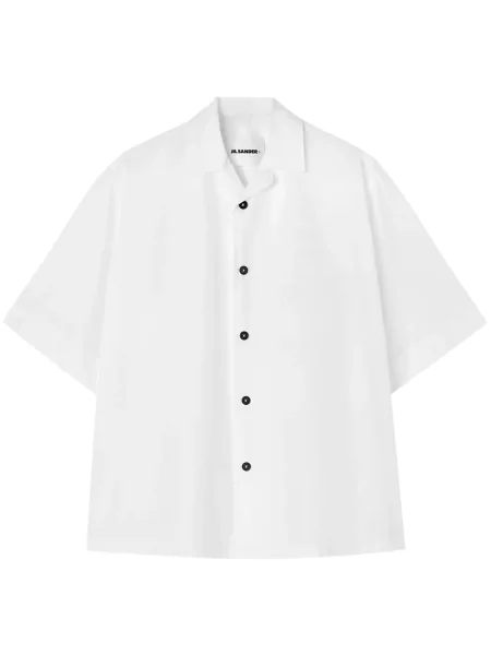 Cămașă Jil Sander scurtă alb