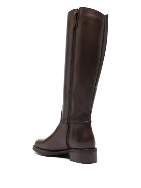 Botine Progetto din piele maro