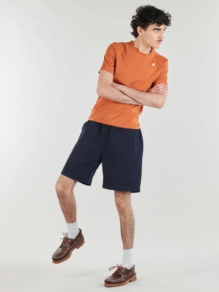 Tricou K-way din jerseu portocaliu
