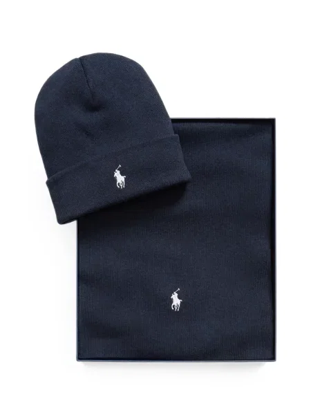 Polo Polo Ralph Lauren από ζέρσεϋ με αυτόγραφο μαύρο