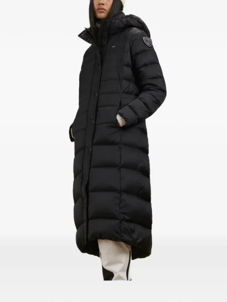 Palton Blauer cu glugă negru