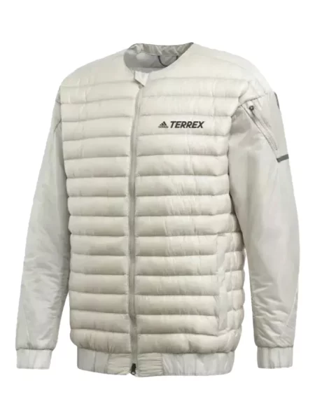 Pruhované krajkové pruhované tričko Adidas s vázáním šedé