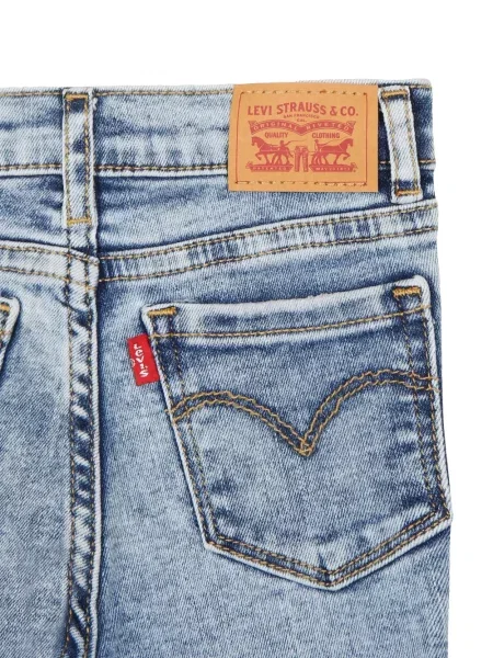Jeansy dzwony dziecięce Levi's niebieskie