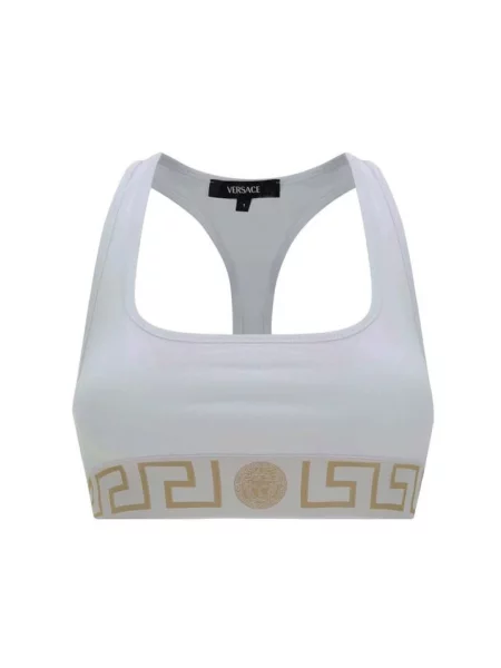 Stanik sportowy Versace biały