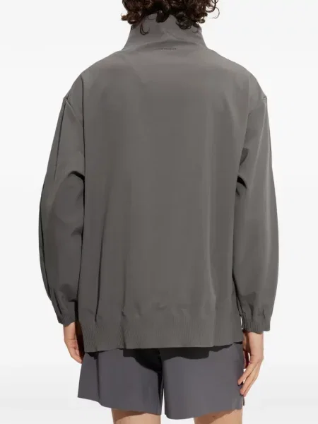Sală de gimnastică lung sutien Adidas din piele negru
