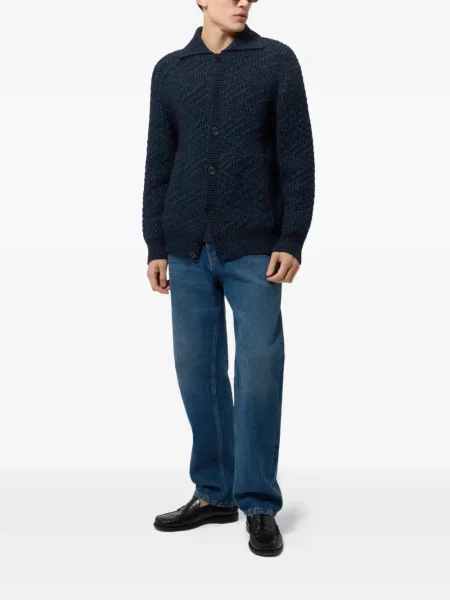 Cardigan Missoni tricotate albastru
