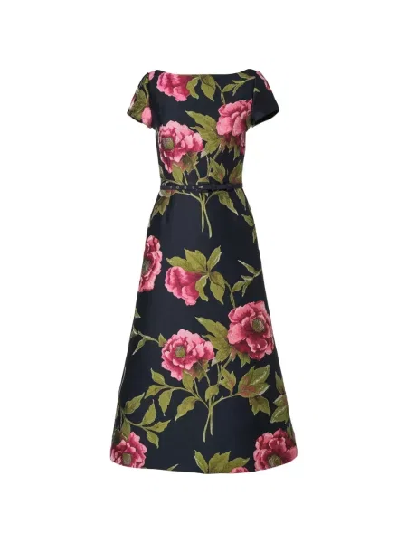 Rochie midi Carolina Herrera albastru