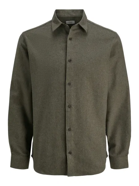 JJ Rebel Cămașă JREBIKE pin verde