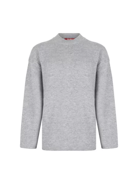 Sweter Max Mara Studio szary