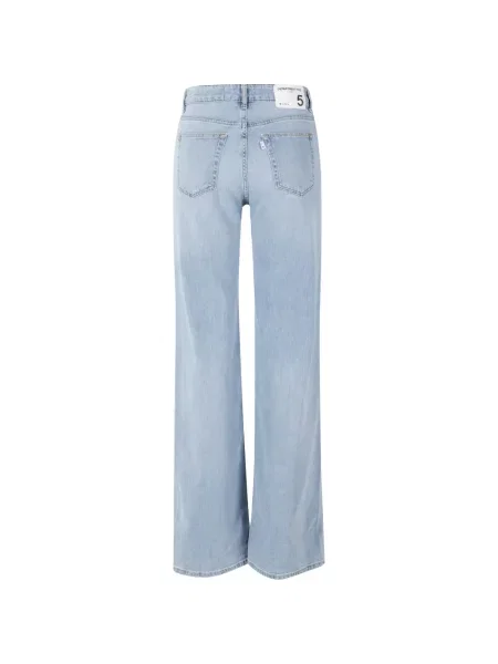 Blugi cu picior larg Department 5 albastru