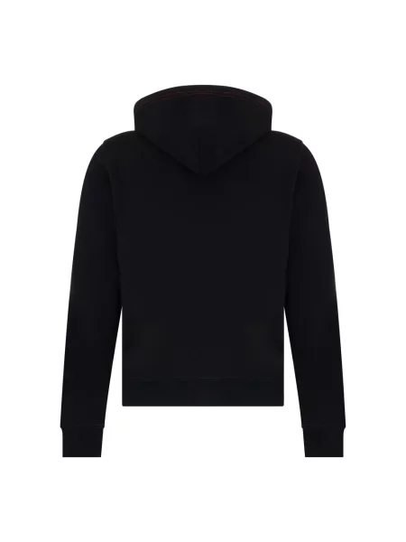 Bluza z kapturem Diesel z kapturem czarna