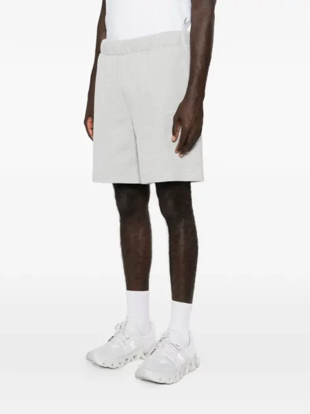 Siuvinėtos šortai Calvin Klein pilka