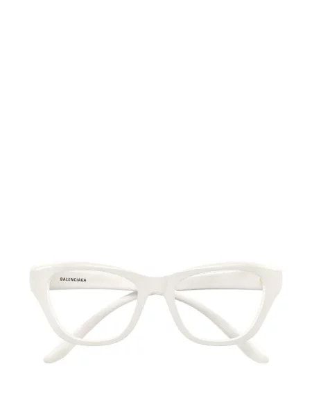 Ochelari de soare Balenciaga Eyewear cu autograf alb