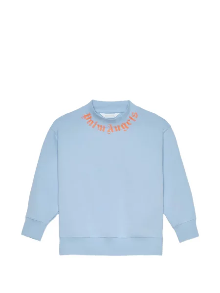 Bluza dziecięca Palm Angels niebieska