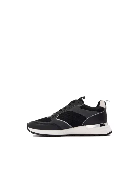 Sneakersy Mallet London skórzane czarne