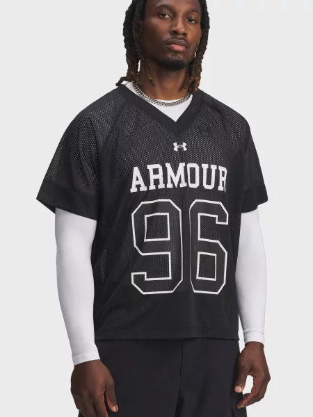 Спортивная футболка Under Armour из джерси черная