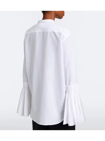 Cămașă Polo Ralph Lauren de mătase alb
