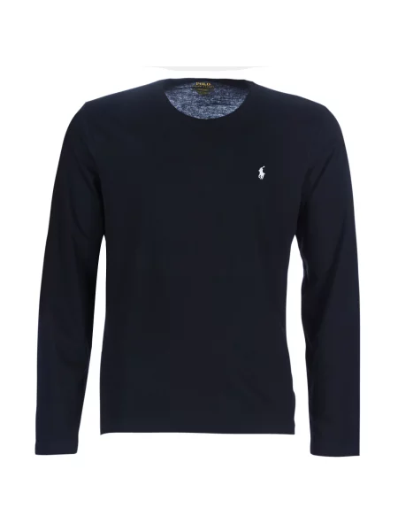 Polo majica Polo Ralph Lauren z dolgimi rokavi črna