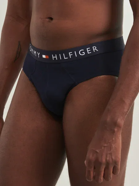 Nohavičky Tommy Hilfiger modrá