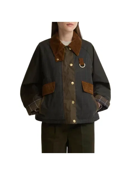 Woskowana kurtka Barbour zielona
