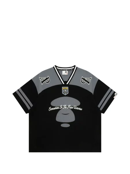 Tricou Aape By A Bathing Ape cu autograf negru