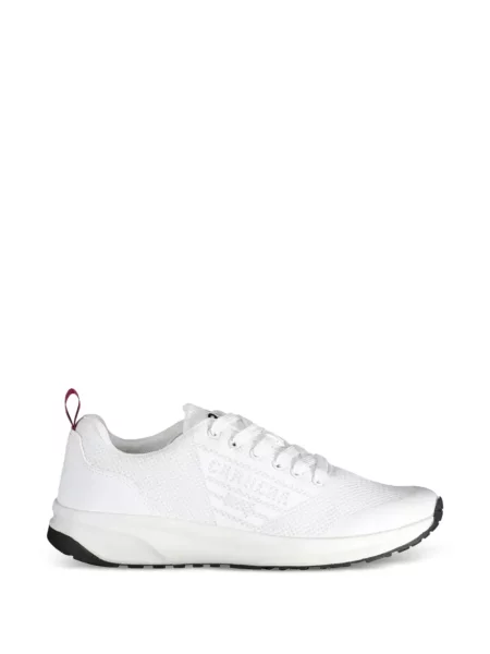 Sneakerși Carrera tricotate alb