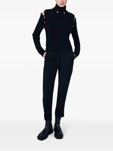 Vilnonis megztinis Ports 1961 juoda