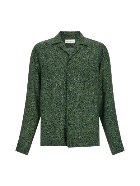 Koszula Dries Van Noten zielona