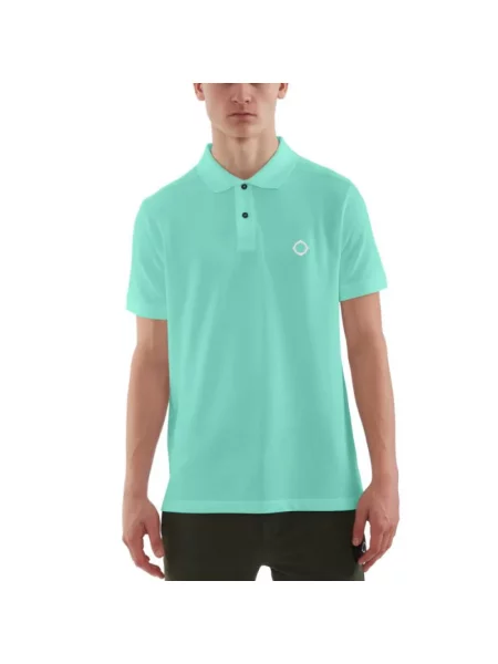Koszulka polo Ma.strum zielona