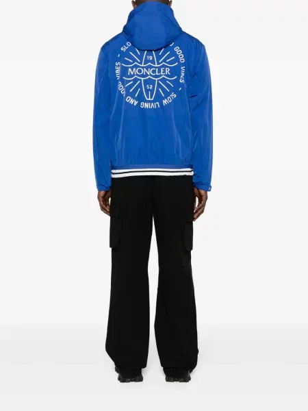Lengvas striukė Moncler mėlyna