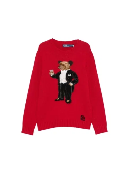 Sweter Ralph Lauren czerwony