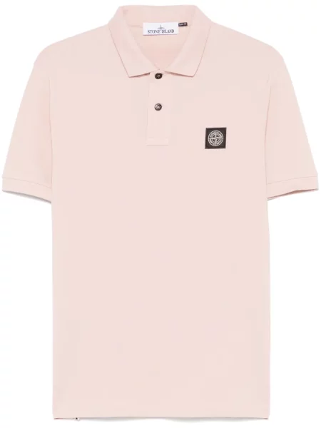 Polo Stone Island cu strasuri roz