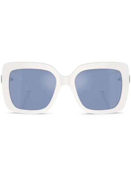 Ochelari de soare Swarovski de cristal alb