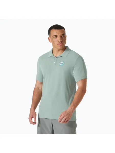 Tricou polo pentru bărbați Helly Hansen Hp Race Polo eucalyptus