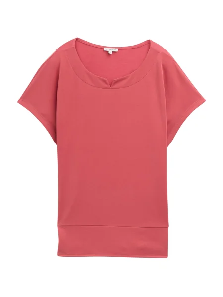 TOM TAILOR Tricou deschis roșu
