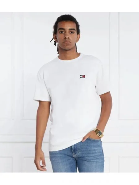 Tommy Jeans Póló BADGE fehér