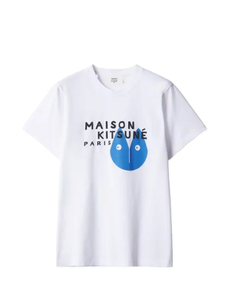 Tricou Maison Kitsune alb