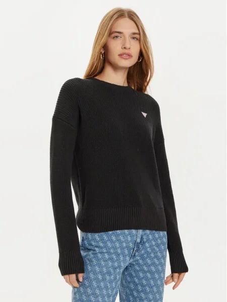 Пуловер Guess черно