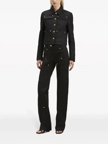 Cargo stiliaus kelnės Palm Angels juoda