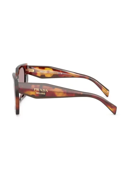 Γυαλιά ηλίου Prada Eyewear καφέ