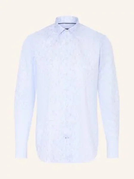Olymp Signature Košile Na Míru modrá bílá