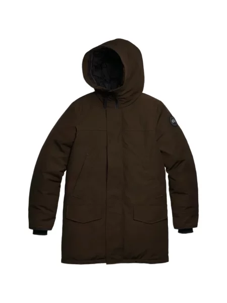 Kapucnis parka Canada Goose barna