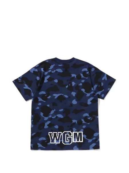 Μπλούζα A Bathing Ape® με σχέδιο παραλλαγής μπλε