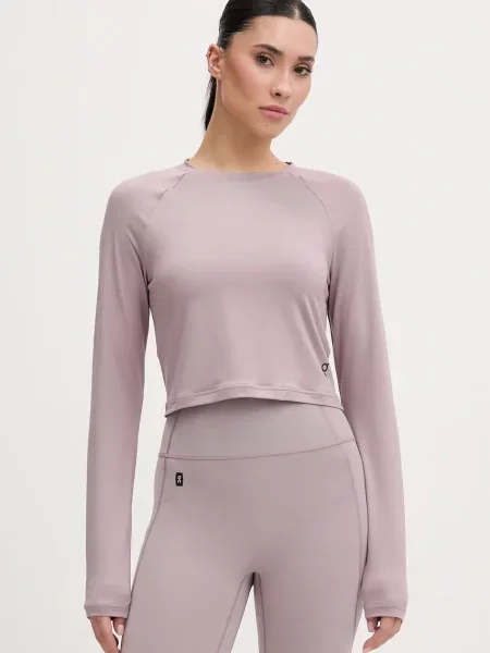 On Cămașă loungewear de femei Studio violet