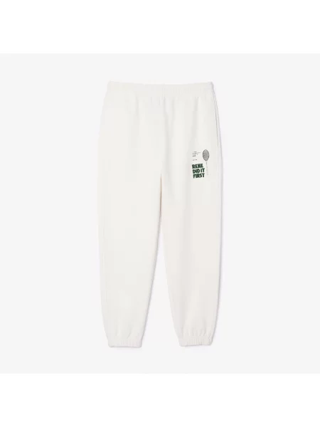 Lacoste спортивні штани чоловічі Relaxed Fit білі