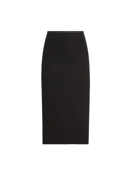 Spódnica Dolce And Gabbana wełniana czarna