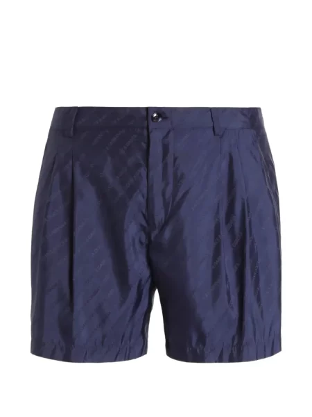 Boxeri Dolce & Gabbana din jacard cu autograf albastru